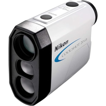 Nikon COOLSHOT 20 GII Golf Rangefinder | Rainproof laser rangefinder with continuous measurement | O...