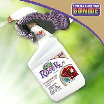 Bonide Captain Jack's Rose Rx 4-in-1 Insect & Disease Control, 32 oz Ready-to-Use Spray Neem Oil for Organic Gardening
