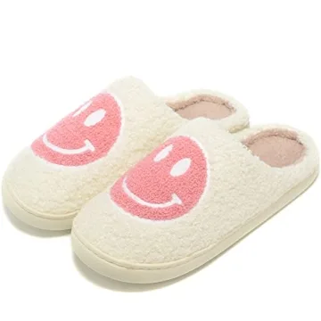 Smile Face Slippers for Cozy Warmth and Comfort