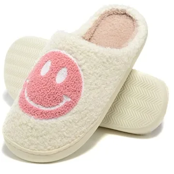 Smile Face Slippers for Cozy Warmth and Comfort