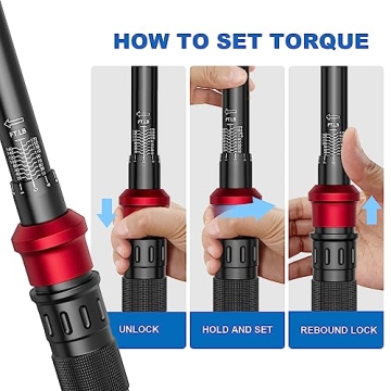 SUERCUP 1/2-inch Drive Torque Wrench for Precision Maintenance