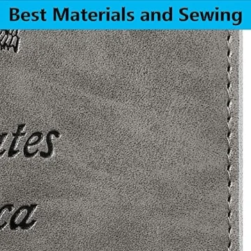 Secure RFID Blocking Travel Passport Holder for All Ages