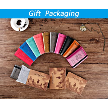 Secure RFID Blocking Travel Passport Holder for All Ages