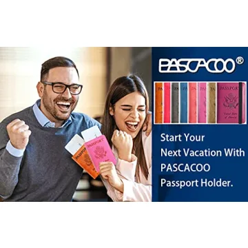 Secure RFID Blocking Travel Passport Holder for All Ages