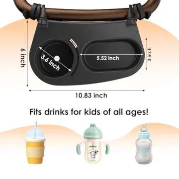 Universal Stroller Snack Tray for Toddlers and Babies