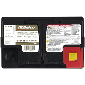 ACDelco Gold 48AGM Battery High Performance AGM 36 Month Warranty
