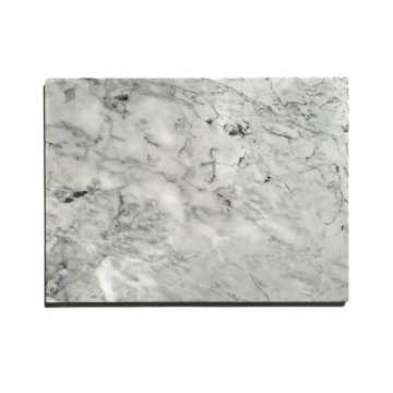 Premium Marble Pastry Board with Non-Slip Feet 15 3/4"