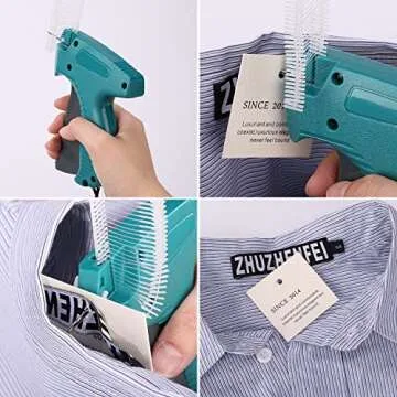 1 inch Standard Tagging Gun Fasteners, BS ONE 5000pcs Clothing Tag Barbs Attachments Price Label for All Standard Price Tag Gun