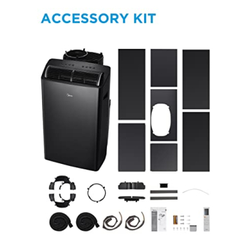 High Efficiency Midea Duo 14,000 BTU Portable AC