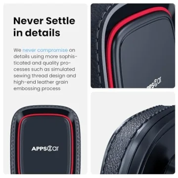 APPS2Car Magnetic Phone Mount with Strong Suction Cup