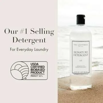 The Laundress Signature Isle Detergent, Coastal Inspired Scent, Concentrated Laundry Detergent Liquid, Tough on Stains, Isle Scent, 32 oz.