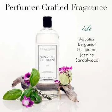 The Laundress Signature Isle Detergent, Coastal Inspired Scent, Concentrated Laundry Detergent Liquid, Tough on Stains, Isle Scent, 32 oz.