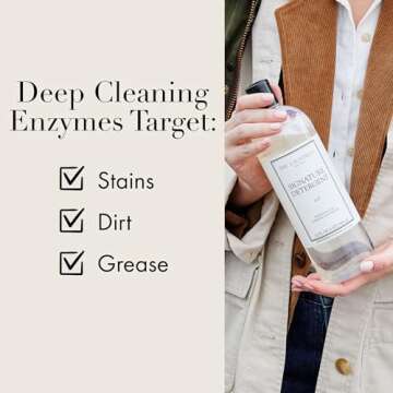 The Laundress Signature Isle Detergent, Coastal Inspired Scent, Concentrated Laundry Detergent Liquid, Tough on Stains, Isle Scent, 32 oz.