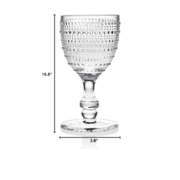 Godinger Lumina 9oz Crystal Goblets - Set of 4