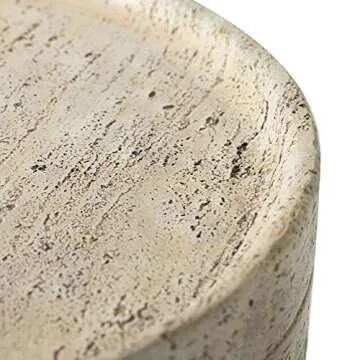 SUNBURY Outdoor Concrete Side Table for Modern Living