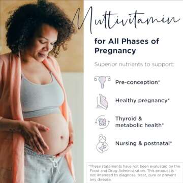 Designs for Health Prenatal Pro Methylated Multivitamin for Women - Prenatal Vitamins with Iron, A, ...