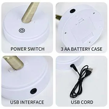 Noahfun Firefly Bonsai Tree Light - 20 inch Fairy Light Spirit Tree Lamp with 108 LED Lights - USB/Battery Touch Switch,Deco of Children's Room,Bedroom,Living Room,Party Wedding and Christmas