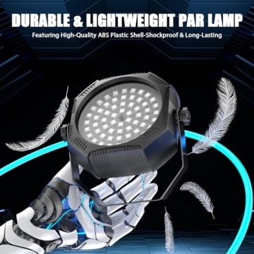 DazzlingStage Rechargeable Strobe Lights for Parties