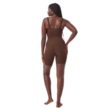 SPANX Higher Power Shapewear - Seamless Comfort & Control - Chestnut Brown