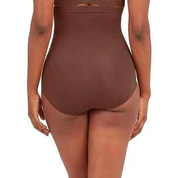 SPANX Higher Power Shapewear - Seamless Comfort & Control - Chestnut Brown