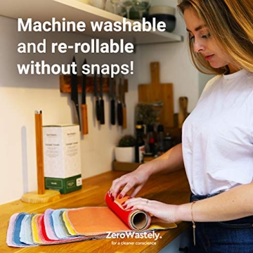 Eco-Friendly Reusable Paper Towels - Value Pack of 24!