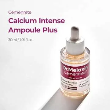 Dr.Melaxin Cemenrete Calcium Ampoule Plus with Adenosine and Niacinamide for Sagging Under Eye Skin,...