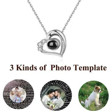 Custom 100 Languages I Love You Necklace - Sterling Silver