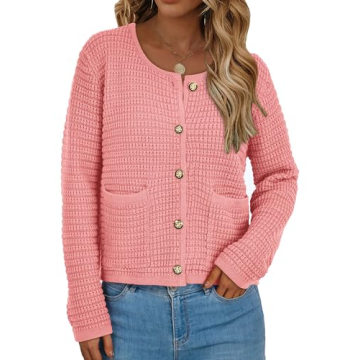 PRETTYGARDEN Women's Stylish Knit Cardigan for All Occasions