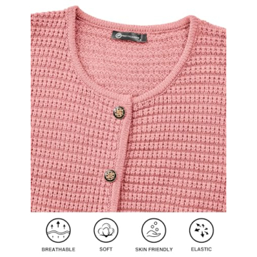 PRETTYGARDEN Women's Stylish Knit Cardigan for All Occasions