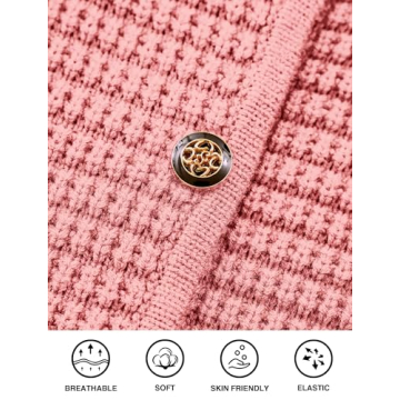 PRETTYGARDEN Women's Stylish Knit Cardigan for All Occasions