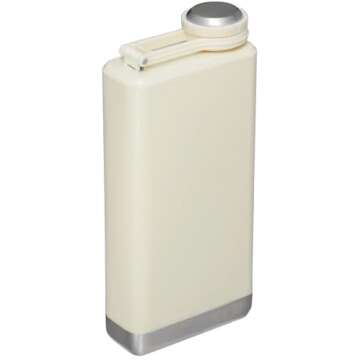 Stanley Legendary Classic Pre-Party Liquor and Spirit Flask - 8 ounce - Stainless Steel Pocket Friendly Flask