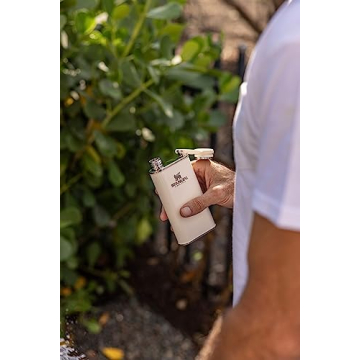 Stanley Legendary Classic Pre-Party Liquor and Spirit Flask - 8 ounce - Stainless Steel Pocket Friendly Flask