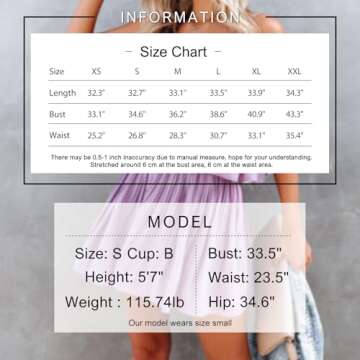 EXLURA Womens 2025 Summer Romper Dress Spaghetti Strap Pleated Fashion Short Jumpsuit Outfits