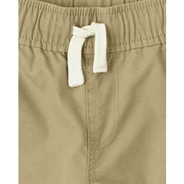 The Children's Place Boys Pull On Jogger Shorts (Flax 3 Pack) - Ultimate Comfort & Style
