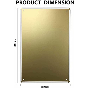 Duck Knowledge Metal Poster Perfect for Home and Cafes