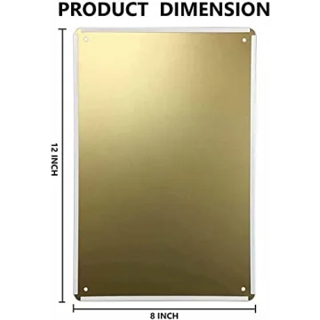 Duck Knowledge Metal Poster Perfect for Home and Cafes