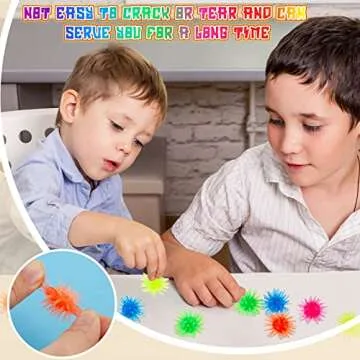 18 Colorful Sticky Wall Balls for Fun and Stress Relief