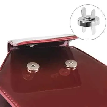 TIMESETL 40 Sets 14mm/18mm Button Clasps Snaps Fastener Clasps DIY Craft Sewing Buttons Knitting Buttons Sets for Sewing, Craft, Purses, Bags, Clothes, Leather, 4 Colors