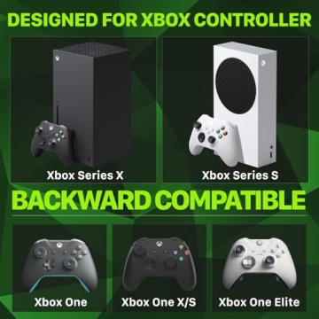 Fosmon Dual Xbox Controller Charging Dock with Long Battery Life