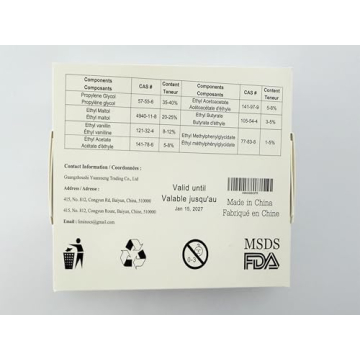 16 Pack Food Flavoring Oil Set for Baking and DIY Projects