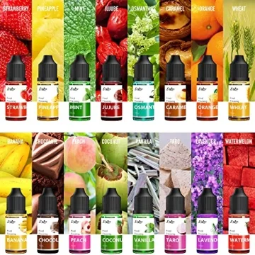 16 Pack Food Flavoring Oil Set for Baking and DIY Projects