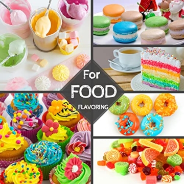 16 Pack Food Flavoring Oil Set for Baking and DIY Projects