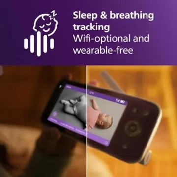 Philips Avent Premium Connected Baby Monitor with App and HD Camera