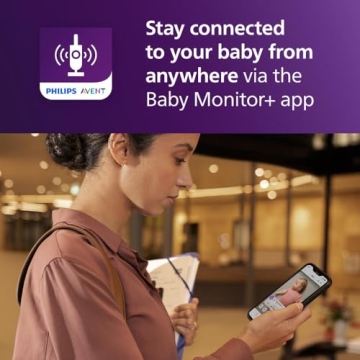 Philips Avent Premium Connected Baby Monitor with App and HD Camera
