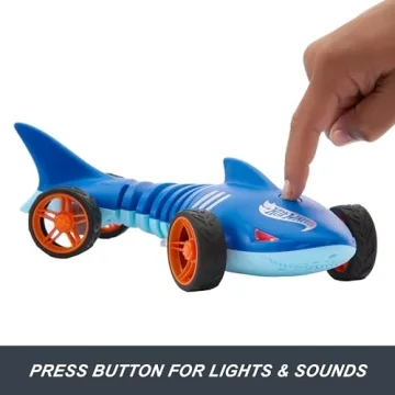 Hot Wheels Shark Speeder RC Toy - Fun & Durable Remote-Control Shark
