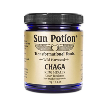 Chaga Mushroom Powder by Sun Potion - Immune Support Superfood