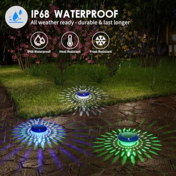 FirstE Solar Floating Pool Lights for Stunning Ambiance