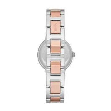 Fossil Women's Virginia Quartz Watch in Rose Gold/Silver