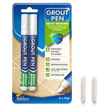 Grout Pen: Waterproof Tile Grout Colorant & Sealer Marker for Stunning Floors