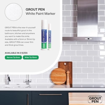 Grout Pen for Cleaner Looking Floors Without Bleach